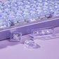 Wuque Studio Amber Transparent Keycap Set, OSA profile