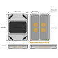 Graystudio X-case Anodized CNC Aluminum Magnetic Screw Tray