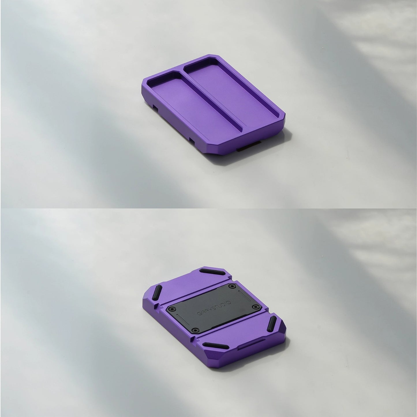 Graystudio X-case Anodized CNC Aluminum Magnetic Screw Tray
