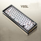 Yindiao Y65L Aluminum Wired Mechanical Keyboard Barebone