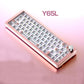 Yindiao Y65L Aluminum Wired Mechanical Keyboard Barebone