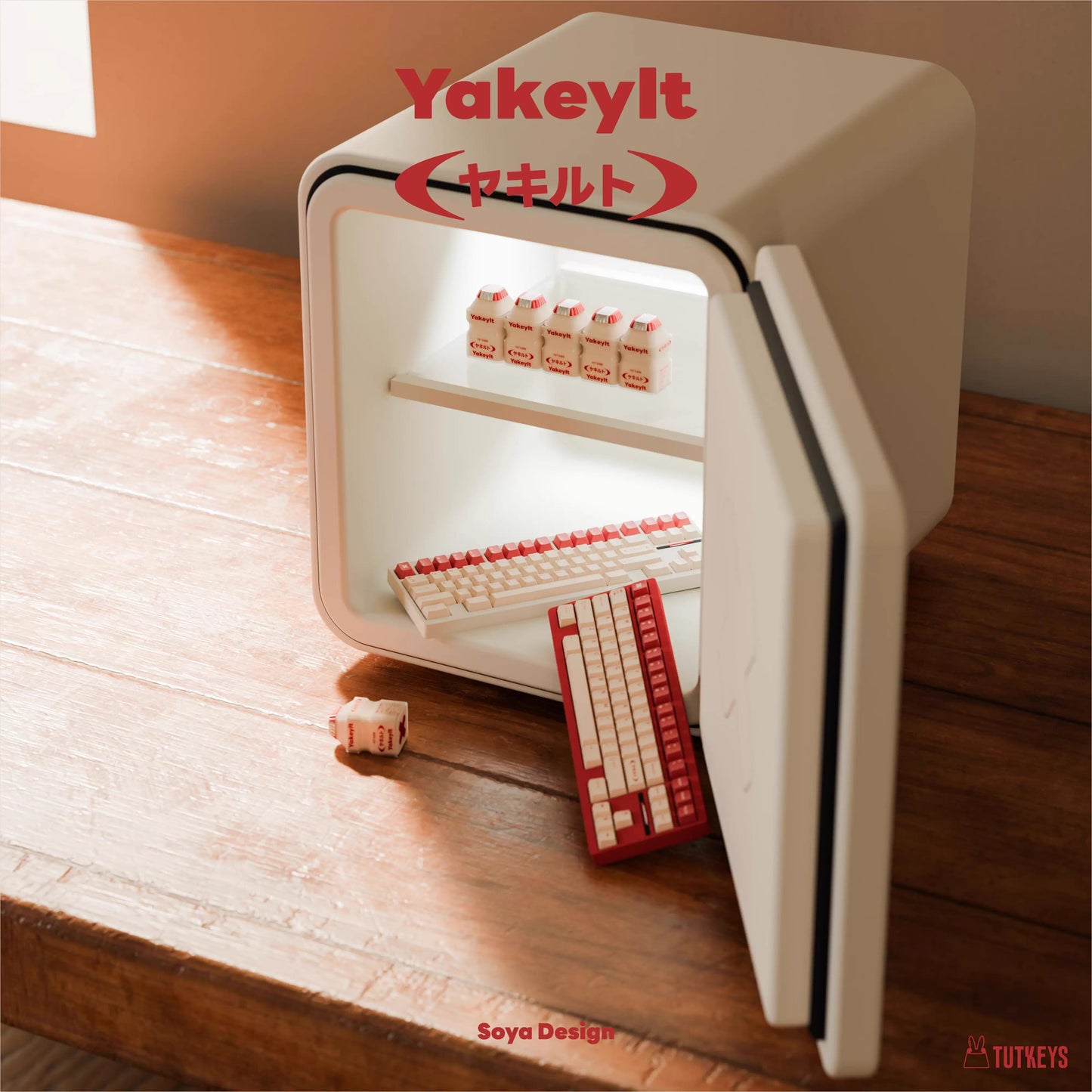 TUT Yakeylt R2 Keycap Set, Cherry Profile, Dye Sub PBT Key Cap Set