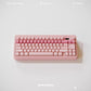 Yakeylt Pink Keycap Set, Cherry Profile, Dye Sub PBT Key Cap Set