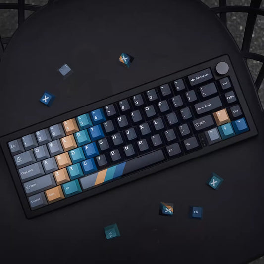 YMDK 1988 Gradient Keycap Set, Cherry Profile, Dye Sub PBT