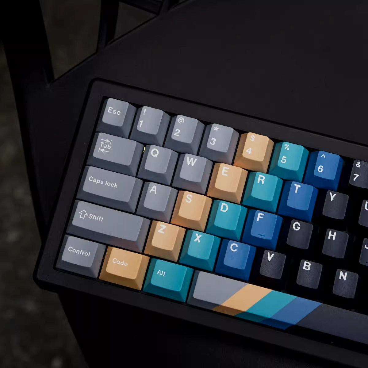YMDK 1988 Gradient Keycap Set, Cherry Profile, Dye Sub PBT