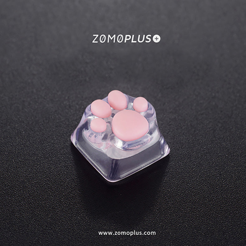 Zomo Shine Through Kitty Paw Keycap