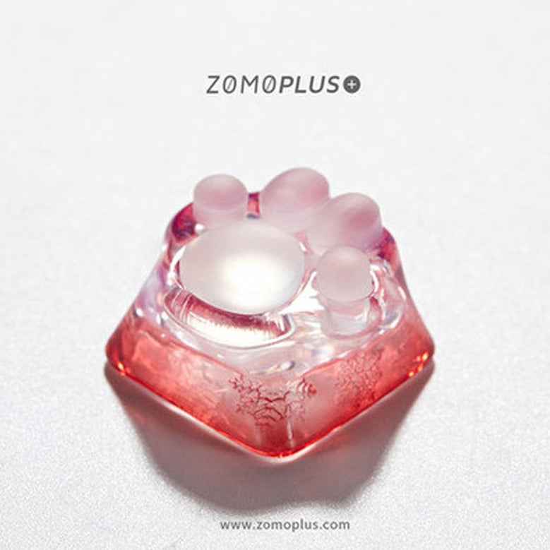 Zomo Shine Through Kitty Paw Keycap