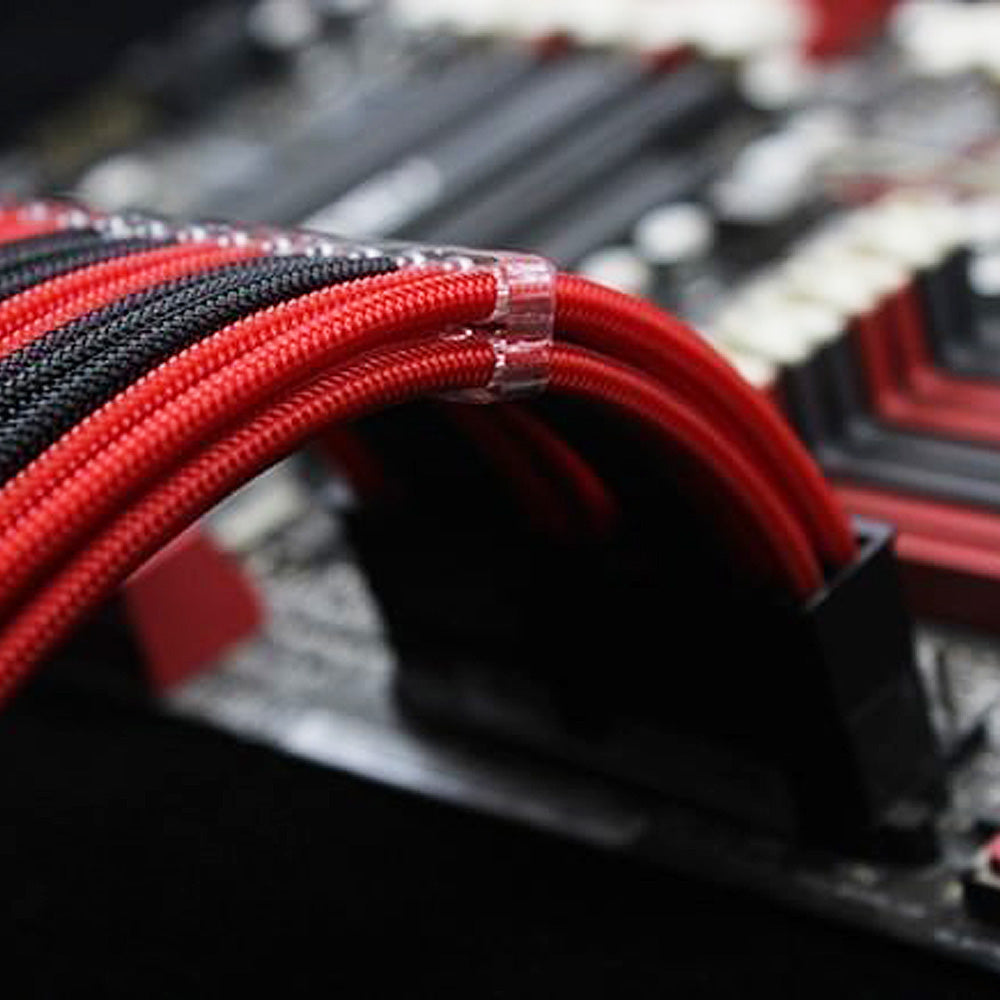 Custom Sleeved Cable for Modular Power Supply