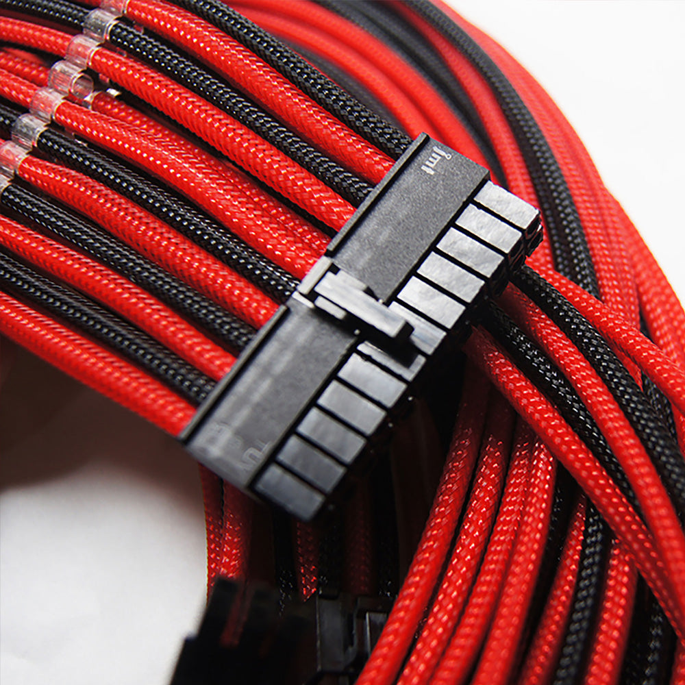 Custom Sleeved Cable for Modular Power Supply