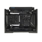 Steck - Small Form Factor Desktop PC Case (Black/White/Pink)